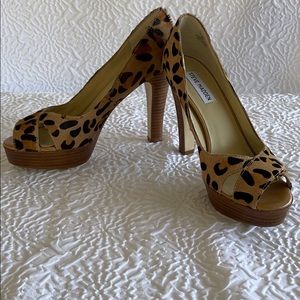 Leopard high heel